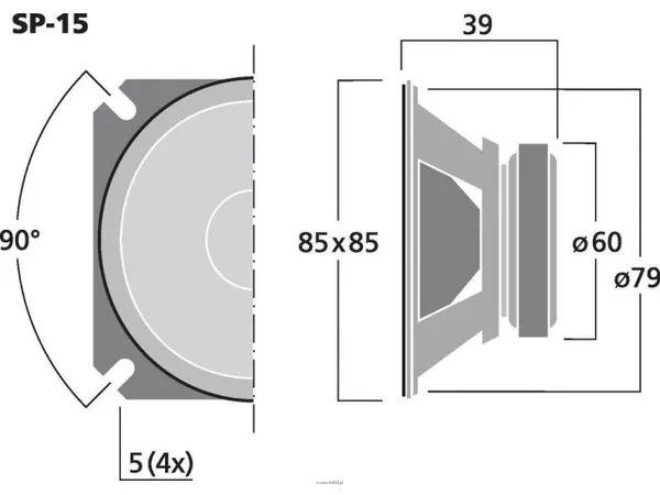Monacor SP-15 - 2