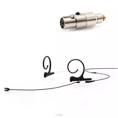 DPA 4188-DC-F-B10-LH - 4188 CORE Directional Flex Headset Mic, 120 mm Boom, Black, TA4F Mini-XLR