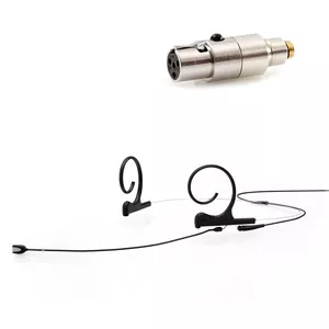 DPA 4188-DC-F-B10-LH - 4188 CORE Directional Flex Headset Mic, 120 mm Boom, Black, TA4F Mini-XLR