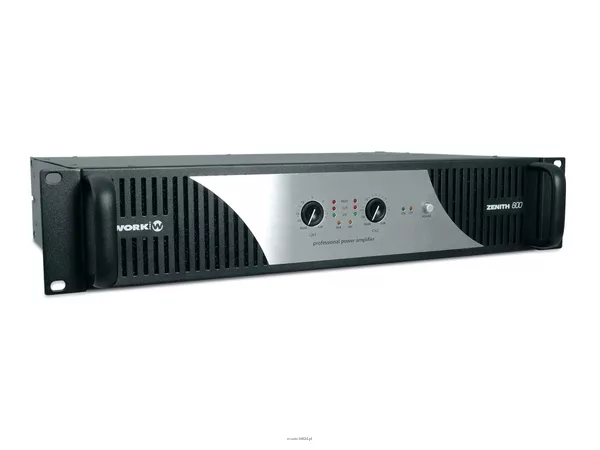 ZENITH 600 Wzmacniacz mocy 2 U - 2 x 200 W / 8 ohm lub 2 x 300 W / 4 ohm lub 2 x 450 W / 2 ohm lub 1 x 600 W / 8 ohm lub 1 x 850 W / 4 ohm - 2