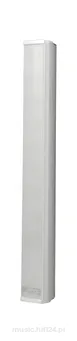 Biamp Desono COLS81 wąska(66mm) i płytka (66mm) (wys 613mm) kolumna głośnikowa wodoodporna - IP 66; 8x2" woofer i 1" tweeter 30-15-6W/70-100V lub 40W/8Ω, 250-20kHz; BIAŁA