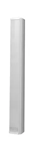 Biamp Desono COLS81 wąska(66mm) i płytka (66mm) (wys 613mm) kolumna głośnikowa wodoodporna - IP 66; 8x2" woofer i 1" tweeter 30-15-6W/70-100V lub 40W/8Ω, 250-20kHz; BIAŁA