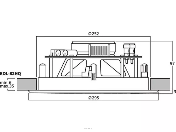 Monacor EDL-82HQ - 3