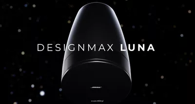 Bose DesignMax Luna 140°/ BOSE Veritas 2160BL Moc wyjściowa:  2x 160W/4-8 Ohm Bluetooth Zestaw nagłośnienia  szerokiego, zrównoważonego pokrycia dźwiękiem,Moc znamionowa (ciągła): 140 W