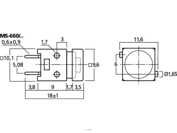 Monacor MS-660/SW - 2