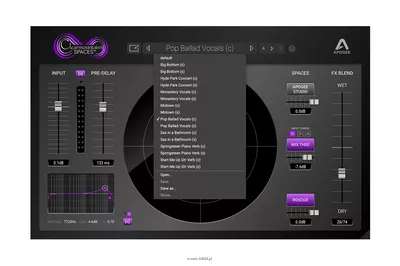 Apogee FX SPACES - Plugin FX