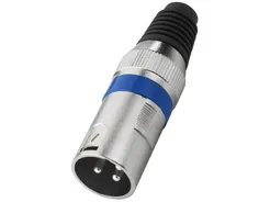 Monacor XLR-207P/BL