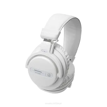 Audio-technica ATH-PRO5XWH słuchawki dla DJ-ów, słuchawki wokółuszne, przewodowe