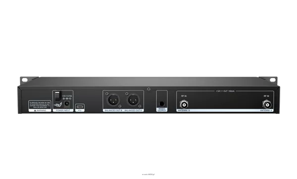 Relacart UR-290 Dwukanałowy bezprzewodowy system mikrofonowy True Diversity (  2 szt UH-280  bezprzewodowy mikrofon doręczny, ładowarka) - 4