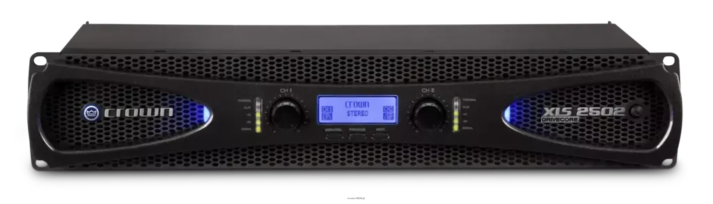 美品　Crown XLS 2502 パワーアンプ CROWNクラウン / XLS2502 ステレオ・パワーアンプ、定番