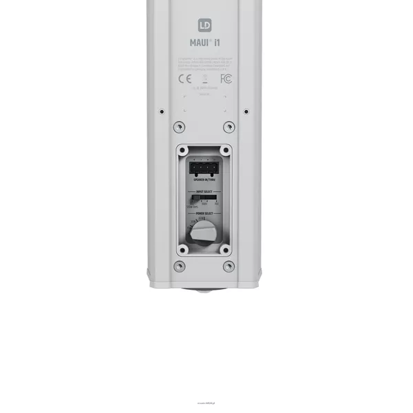 LD Systems MAUI I1 Głośnik do pasywnej instalacji wewnątrz i na zewnątrz budynków Kolumna instalacyjna, Biała - 10