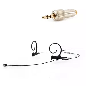 DPA 4188-DC-F-B34-LH - 4188 CORE Directional Flex Headset Mic, 120 mm Boom, Black, Mini-Jack