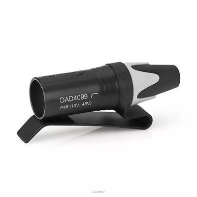 DPA DAD4099-BC - Adapter: MicroDot to XLR with Belt Clip & Low Cut