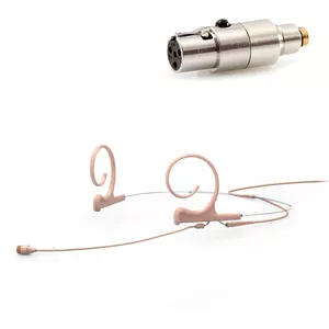 DPA 4266-OC-F-F10-MH - 4266 CORE Omni Flex Headset Mic, 90 mm Boom, Beige, TA4F Mini-XLR