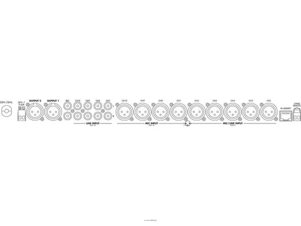 Monacor PA-1414MX - 2