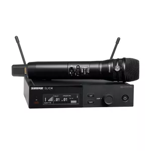 SHURE SLXD24E/K8B-G59 - Cyfrowy system bezprzewodowy z nadajnikiem/mikrofonem "do ręki" KSM8 (470-514 MHz)
