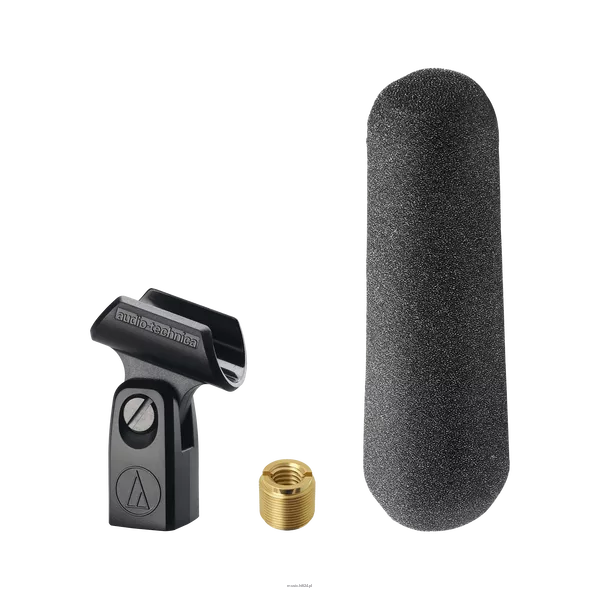 Audio-technica AT897 - Mikrofon pojemnościowy typu shotgun o dług. 279 mm (zasilanie fantom lub bateria) - 3
