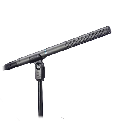 Audio-technica AT897 - Mikrofon pojemnościowy typu shotgun o dług. 279 mm (zasilanie fantom lub bateria)