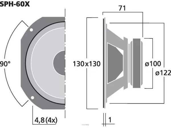 Monacor SPH-60X - 3