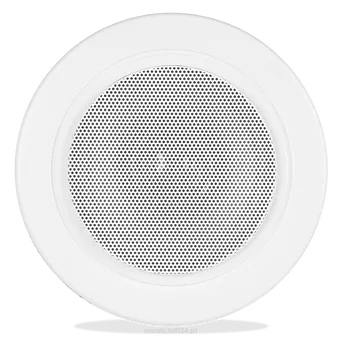AUDAC AWP06 SpringFit™ waterproof ceiling speaker White version - 6W – 8Ω, IP65, 100V – 6W, 3W, 1,5W