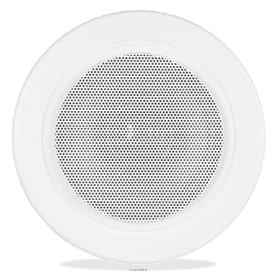 AUDAC AWP06 SpringFit™ waterproof ceiling speaker White version - 6W – 8Ω, IP65, 100V – 6W, 3W, 1,5W