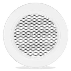 AUDAC AWP06 SpringFit™ waterproof ceiling speaker White version - 6W – 8Ω, IP65, 100V – 6W, 3W, 1,5W