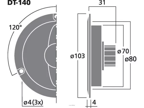 Monacor DT-140 - 2