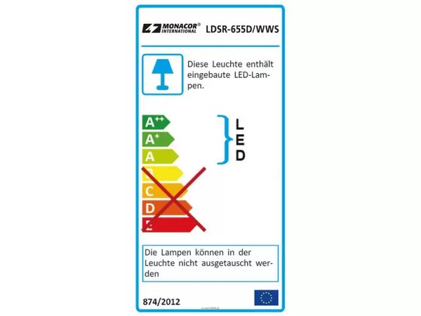 Monacor LDSR-655D/WWS - 2