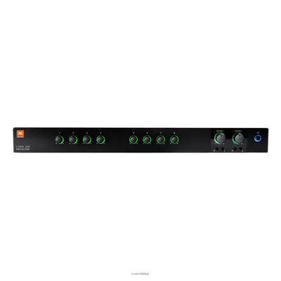 JBL CSMA 240 - Dwukanałowy wzmacniacz miksujący, 8 x wejście, 70V/100V