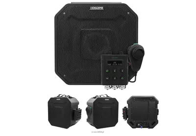 DSPPA LRAS1515AI 150W z redukcją sprzężeń AI, wysoki SPL, IP65 i daleki zasięg transmisji audio.