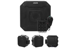 DSPPA LRAS1515AI 150W z redukcją sprzężeń AI, wysoki SPL, IP65 i daleki zasięg transmisji audio.