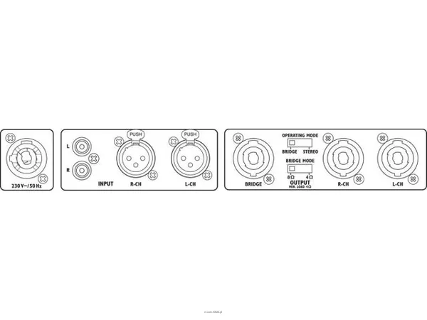 Monacor STA-1000D - 2