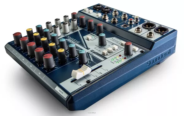 Soundcraft Notepad 8FX Kompaktowy analogowy mikser z USB i efektami Lexicon - 2