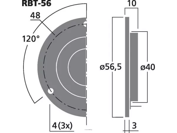 Monacor RBT-56 - 2