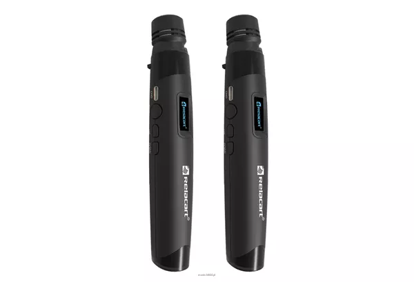  RELACART TM-500 intuicyjny, bezprzewodowy, dwukanałowy system mikrofonowy. W skład systemu wchodzą: bezprzewodowy odbiornik true diversity, mikrofon TM-5H i zewnętrzny synchronizator EC-50. System można też rozszerzyć o dodatkowe anteny. - 2