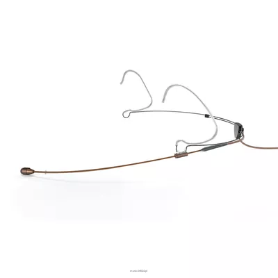 DPA 4466-OC-R-C00 - 4466 CORE Omni Headset Mic, Brown, MicroDot