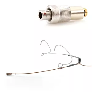 DPA 4488-DC-R-C03 - 4488 CORE Directional Headset Mic, Brown, 3-pin LEMO