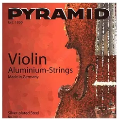 Pyramid Violin Aluminium zestaw strun skrzypcowych 4/4