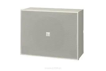 TOA BS-678BSB Głośnik naścienny 6W, sklejka; efektywność 94dB SPL; pasmo przenoszenia 150Hz-18kHz; standard EN:54-24/British Standard, biały