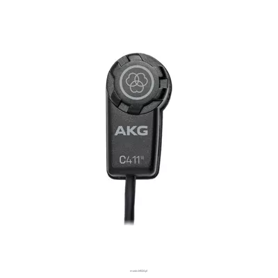 AKG C411 PP - Mikrofon pick-up z adapterem Phantom w XLR