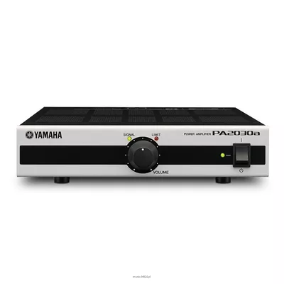 YAMAHA PA2030a Przełączany wzmacniacz miksujący klasy D Lo-Z/Hi-Z (Lo-Z: 2 × 30 W, Hi-Z: 1 × 60 W)