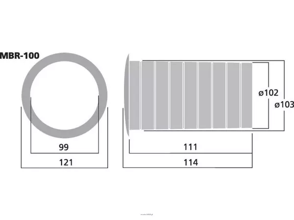 Monacor MBR-100 - 2