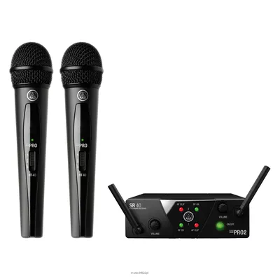 AKG WMS40 Mini2 Vocal Set BD US45A/C EU/US/UK - Mikrofonowy zestaw bezprzewodowy