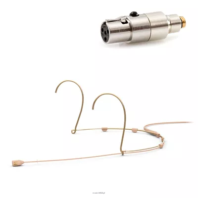 DPA 4088-DC-A-F10-LH - 4088 CORE Directional Headset Mic, Beige, TA4F Mini-XLR