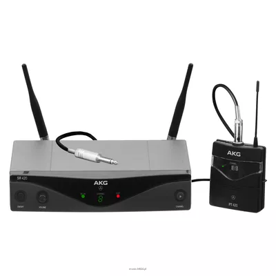 AKG WMS420 Instrumental Set Band A - Mikrofonowy zestaw bezprzewodowy
