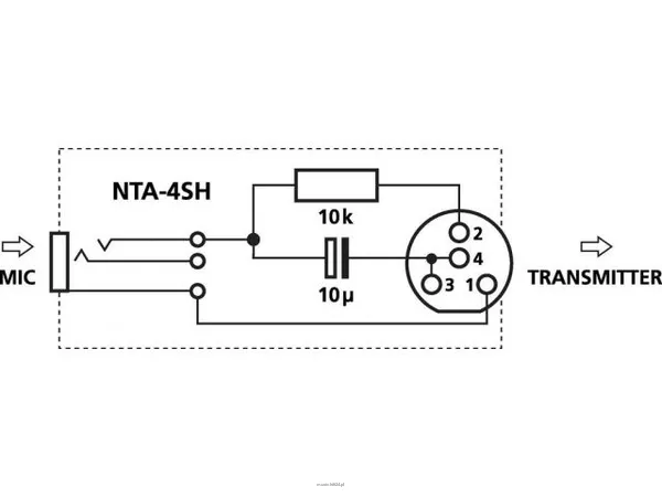 Monacor NTA-4SH - 2
