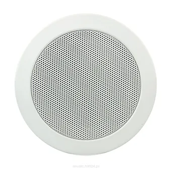 Apart Audio CM3T 3" (105mm) Miniaturowy sufitowy głośnik szerokopasmowy; 6-3-1,5W/100W; 16Ω/20W, IP 50; system szybkiego montażu, biały